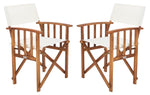 Safavieh Laguna Director Chair , PAT7004 - Natural / Beige