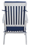 Safavieh Palmdale Lounge Chair, PAT7015 - Grey / Navy