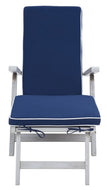 Safavieh Palmdale Lounge Chair, PAT7015 - Grey / Navy