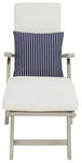 Safavieh Palmdale Lounge Chair, PAT7015 - Grey / Beige / Navy White