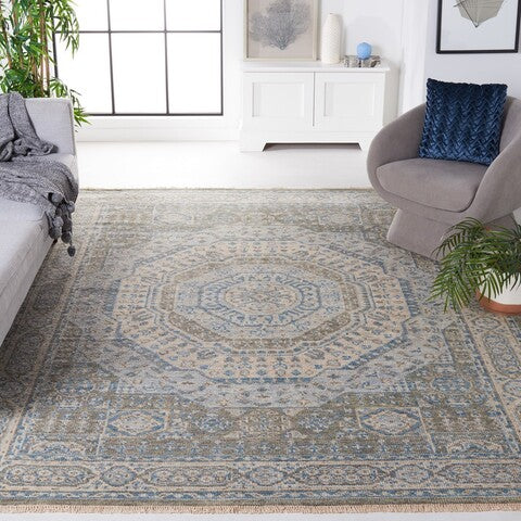 Safavieh Samarkand 167 Rug, SRK167 - Light Blue / Ivory