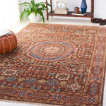 Safavieh Samarkand 167 Rug, SRK167 - Brown / Rust