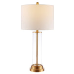 Safavieh Cassian Glass Table Lamp, TBL4253 -  Clear / Gold