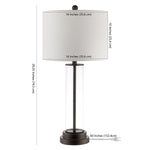 Safavieh Cassian Glass Table Lamp, TBL4253 -  Clear