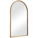 Home Decor Arch Mirror - Antiqued Gold Leaf