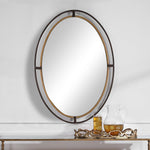 Home Decor Double Frame Mirror - Bronze/gold