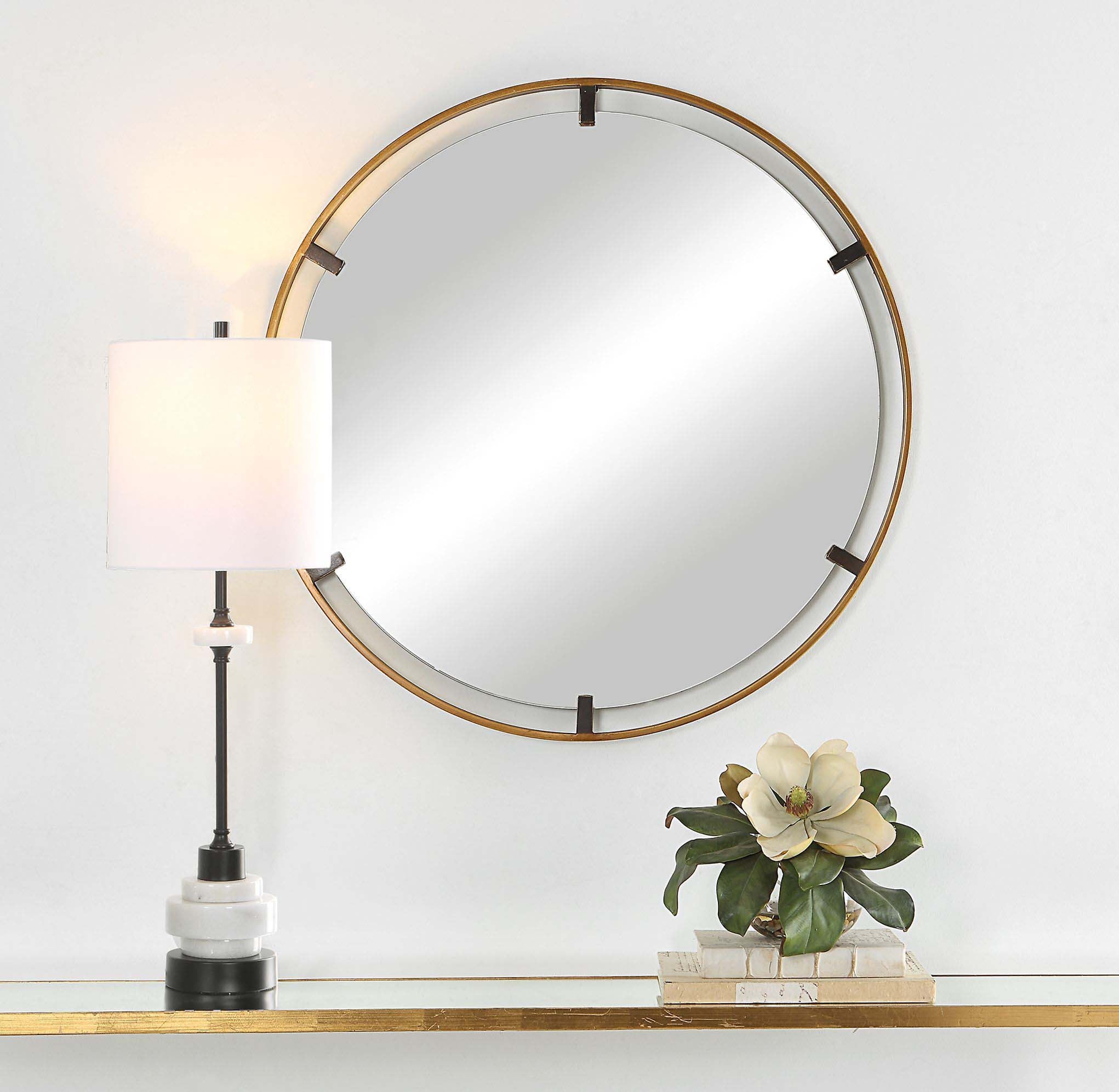 Home Decor Gold Frame Mirror