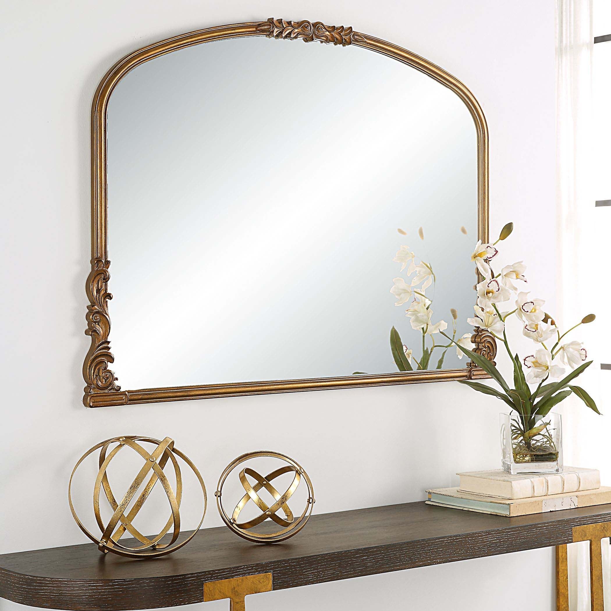 Antique Gold Home Decor Mirror