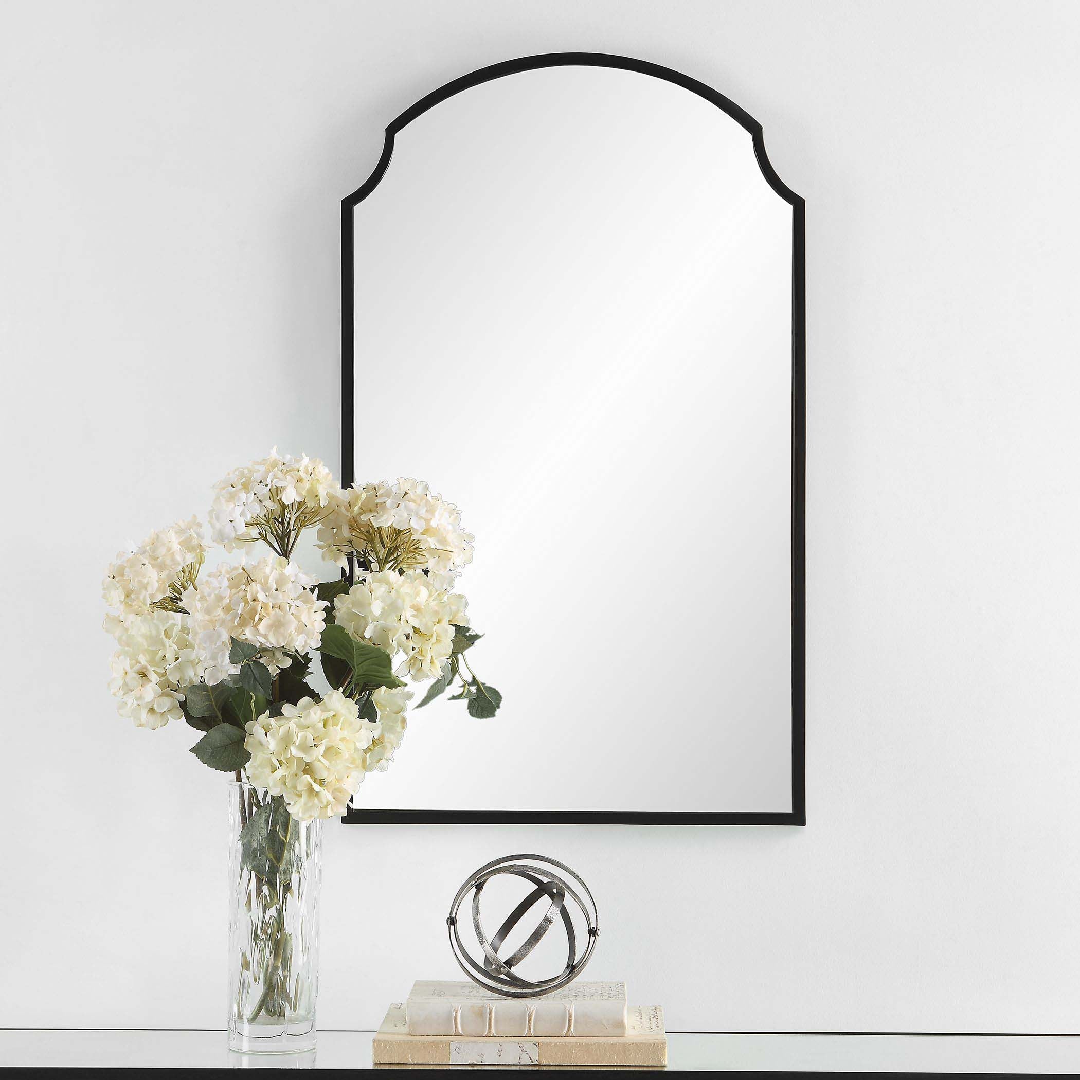 Decor Market Mirror Satin Black