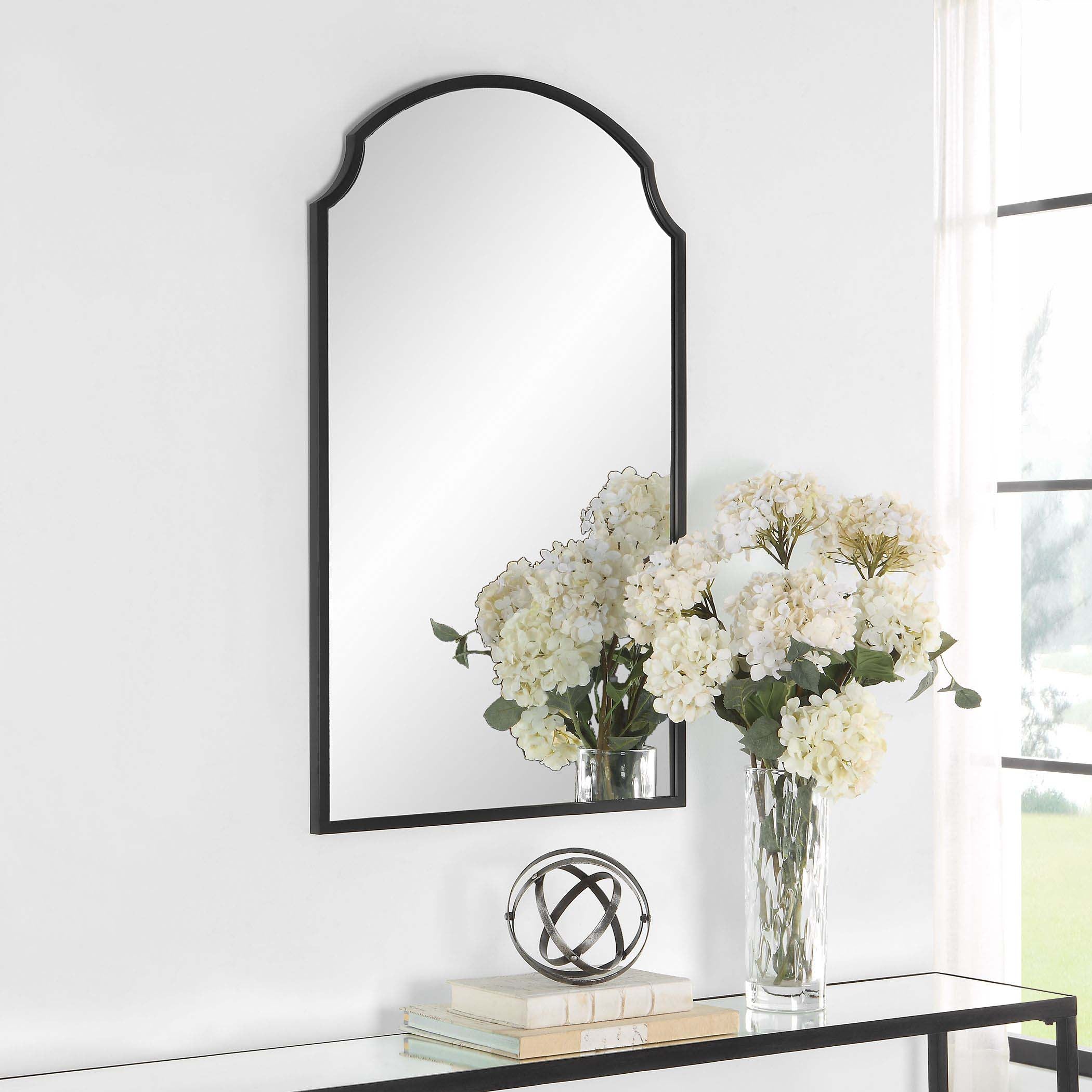 Decor Market Mirror Satin Black