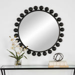 Home Decor Mirror Matte Black Finish