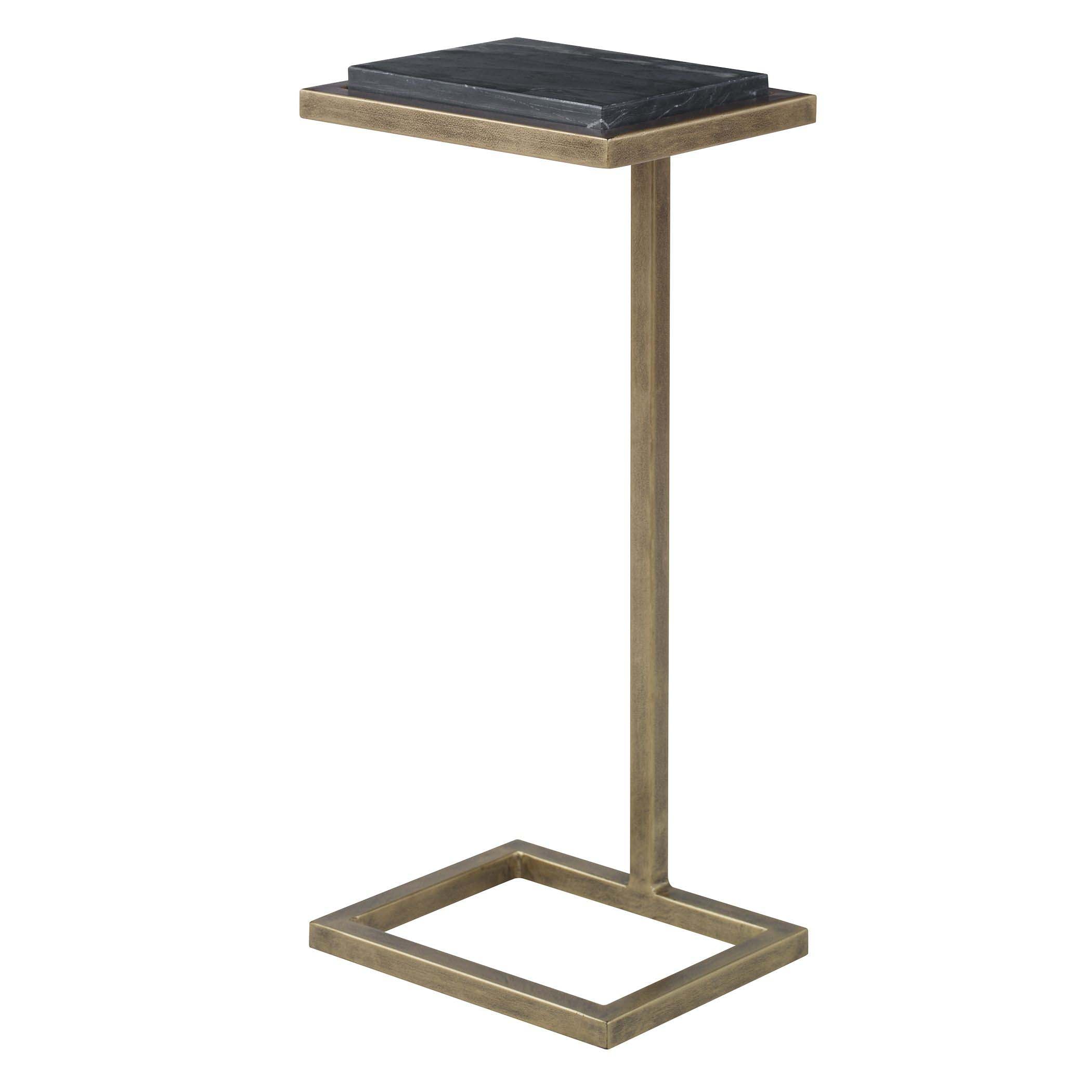 Home Decor Accent Table Marine Black