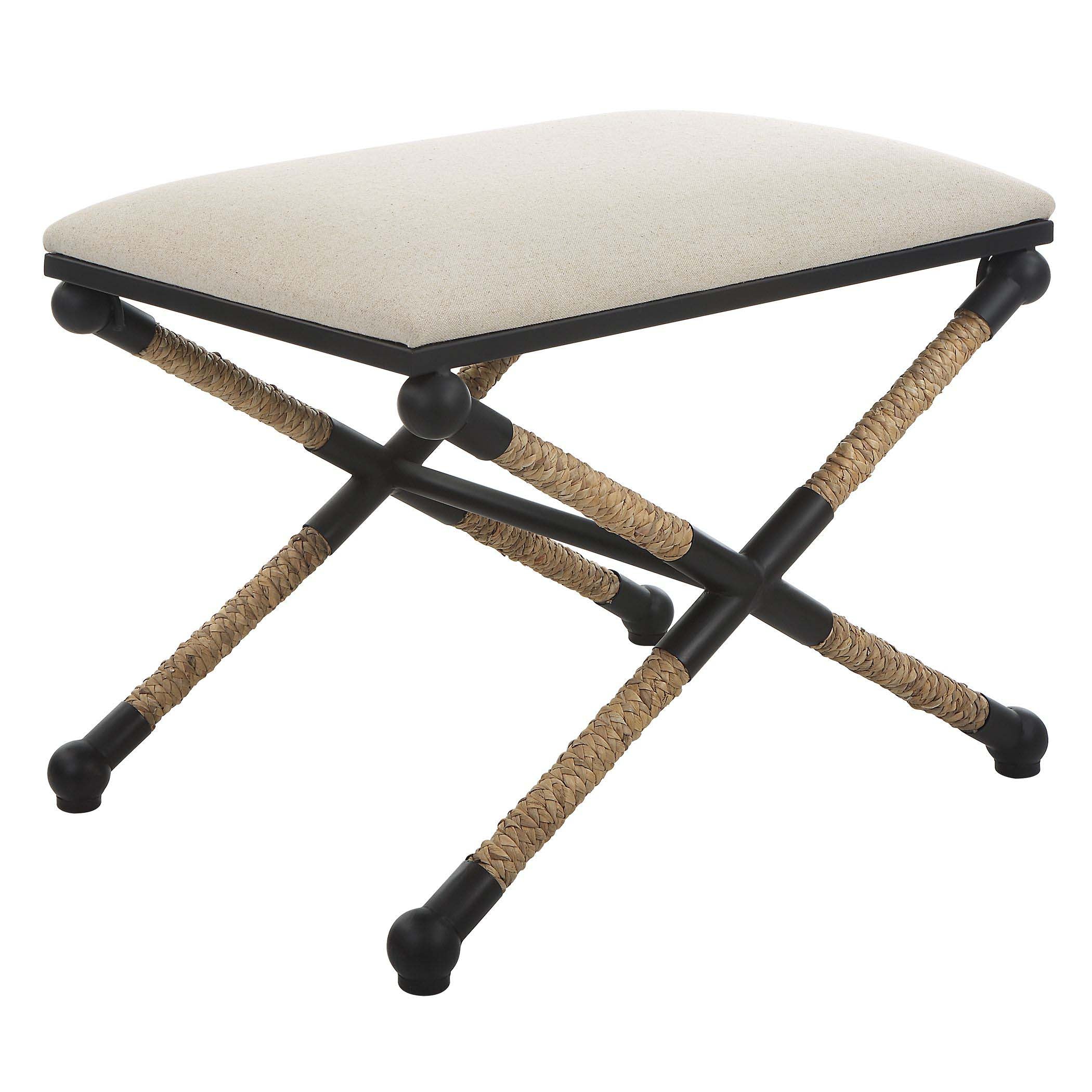 Home Decor Braided Accent Stool