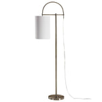 Home Decor Arc Style Base Finished In An Antique Brushed Brass Floor Lamp