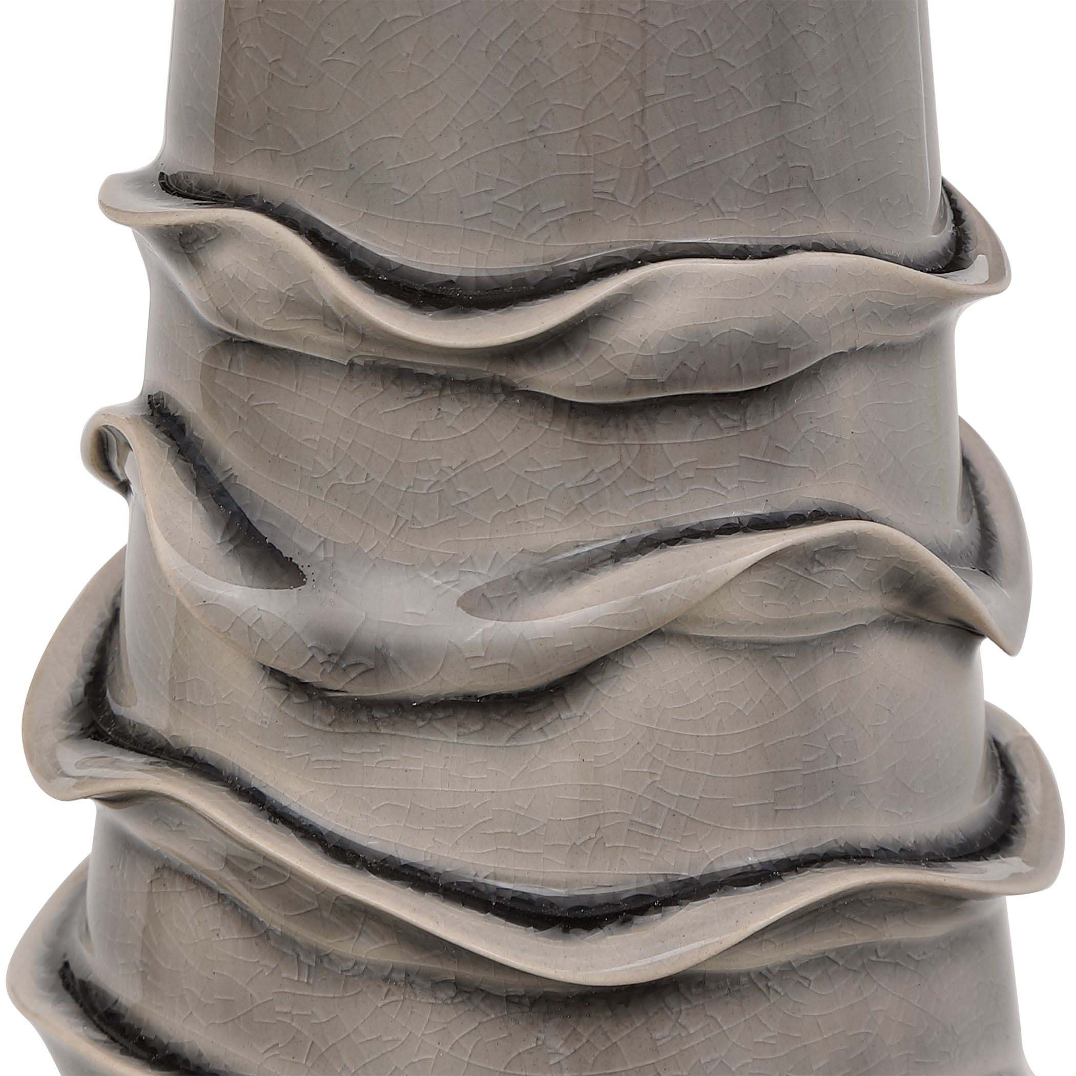 Home Decor Dove Gray Ceramic Table Lamp