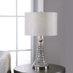 Home Decor Dove Gray Ceramic Table Lamp