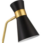 Gold Home Decor Desk Lamp Black Marble