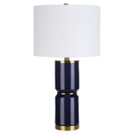 Royal Blue Home Decor Table Lamp