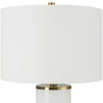 Gloss White Home Decor Table Lamp