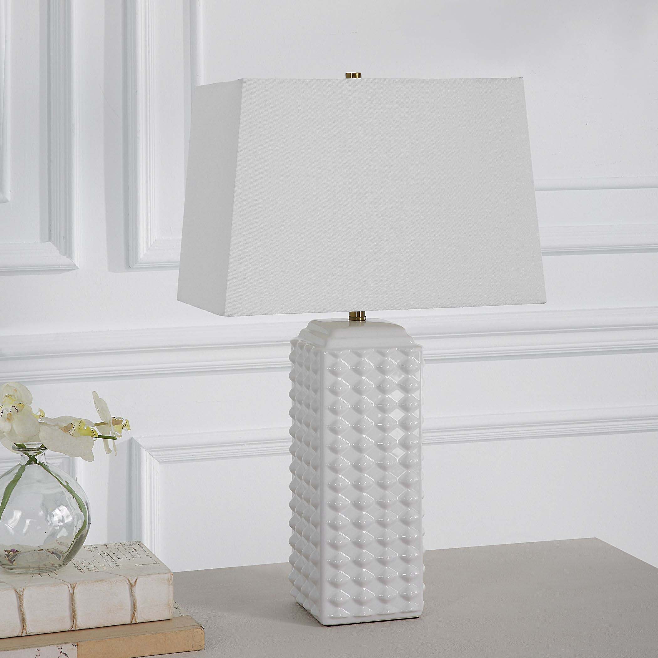 Gloss Ceramic Home Decor Table Lamp