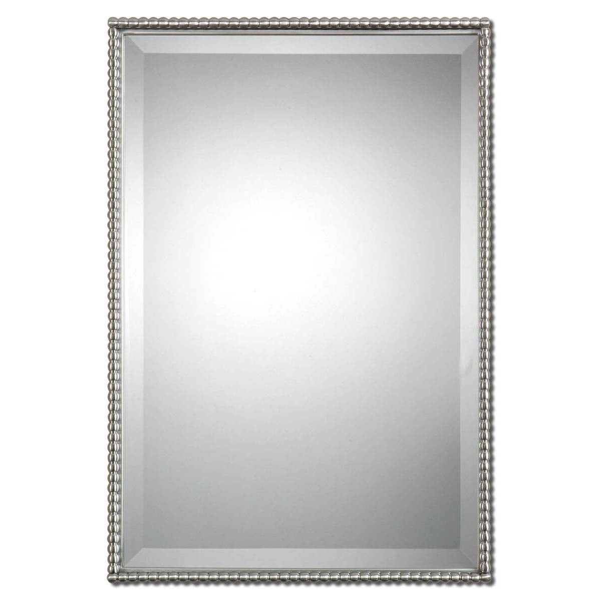 Uttermost Sherise Brushed Nickel Mirror