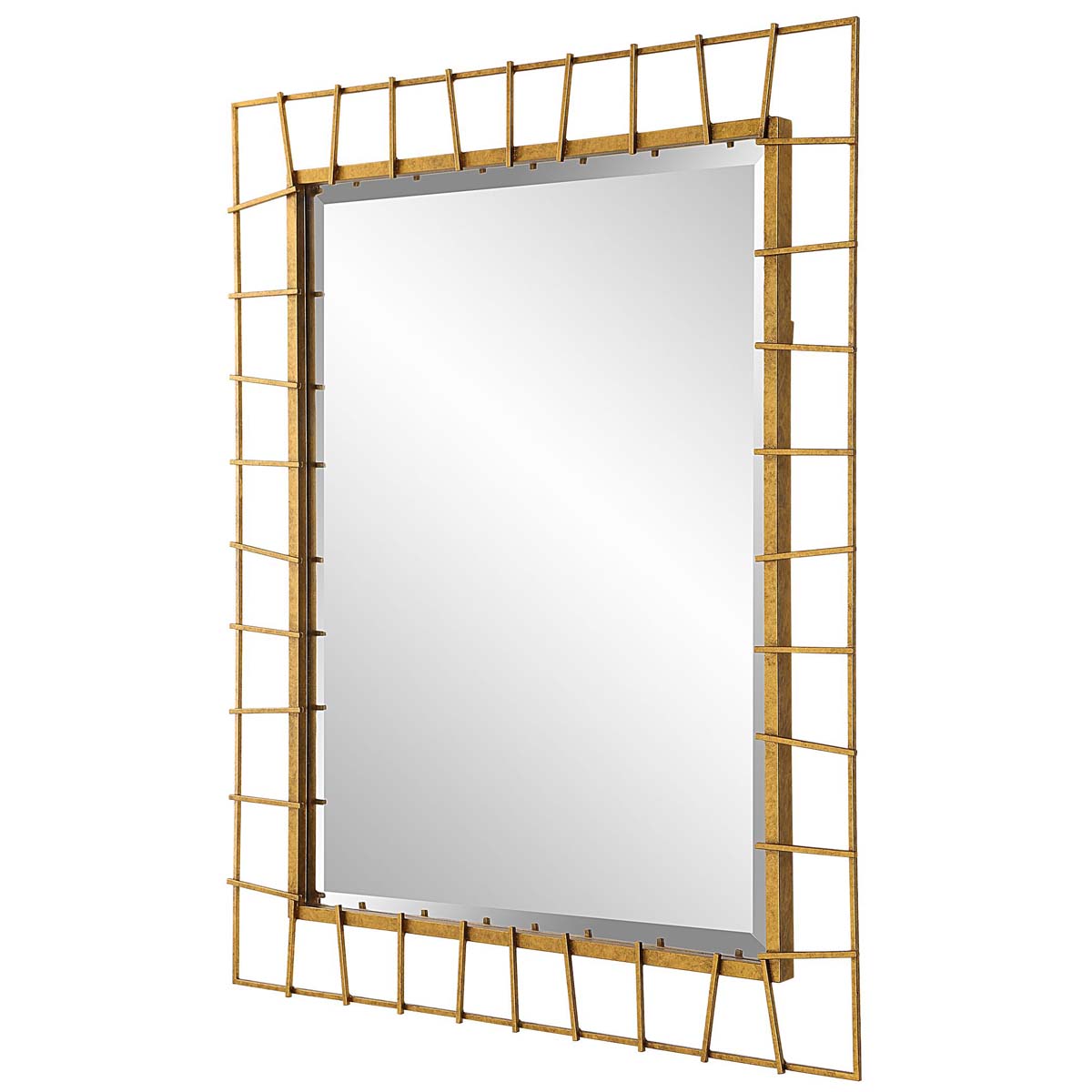 Uttermost Townsend Antiqued Gold Mirror