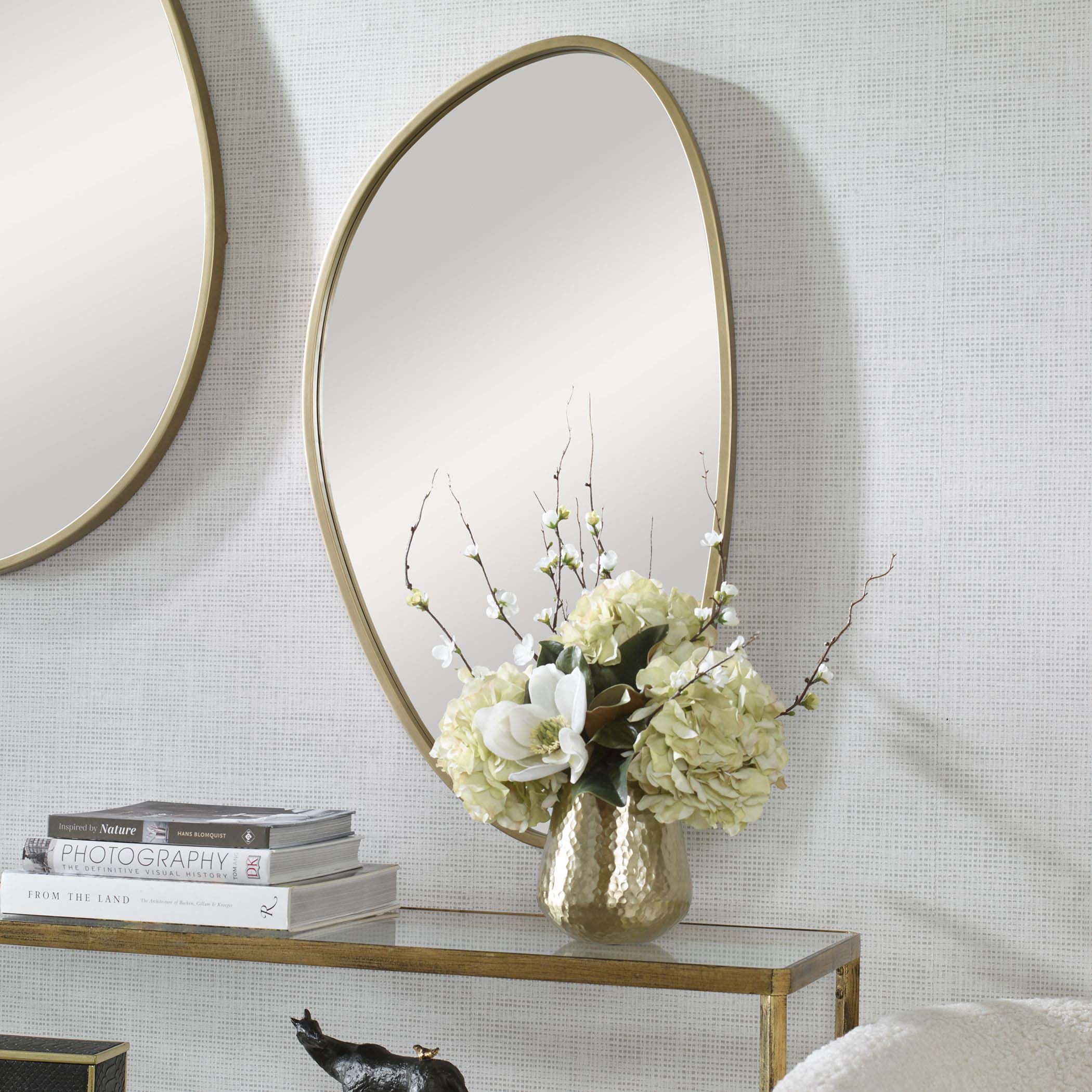 Uttermost Boomerang Gold Mirror