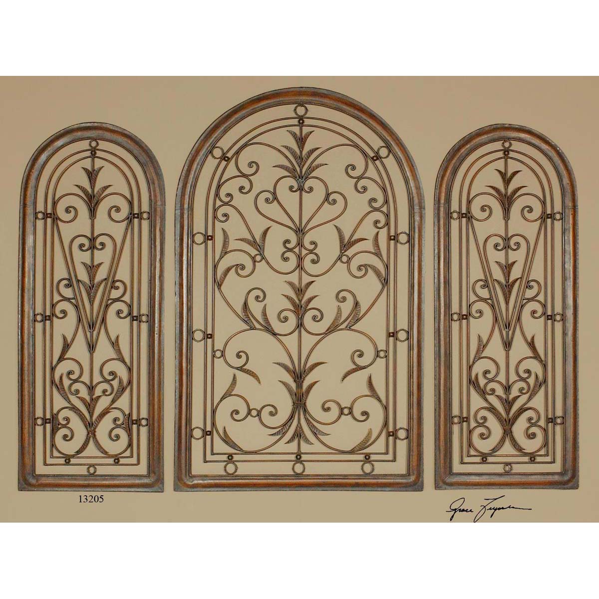 Uttermost Cristy Petite Metal Wall Art