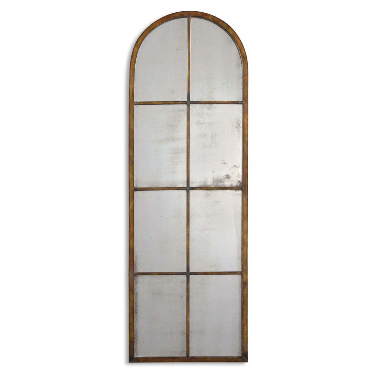 Uttermost Amiel Arched Brown Mirror