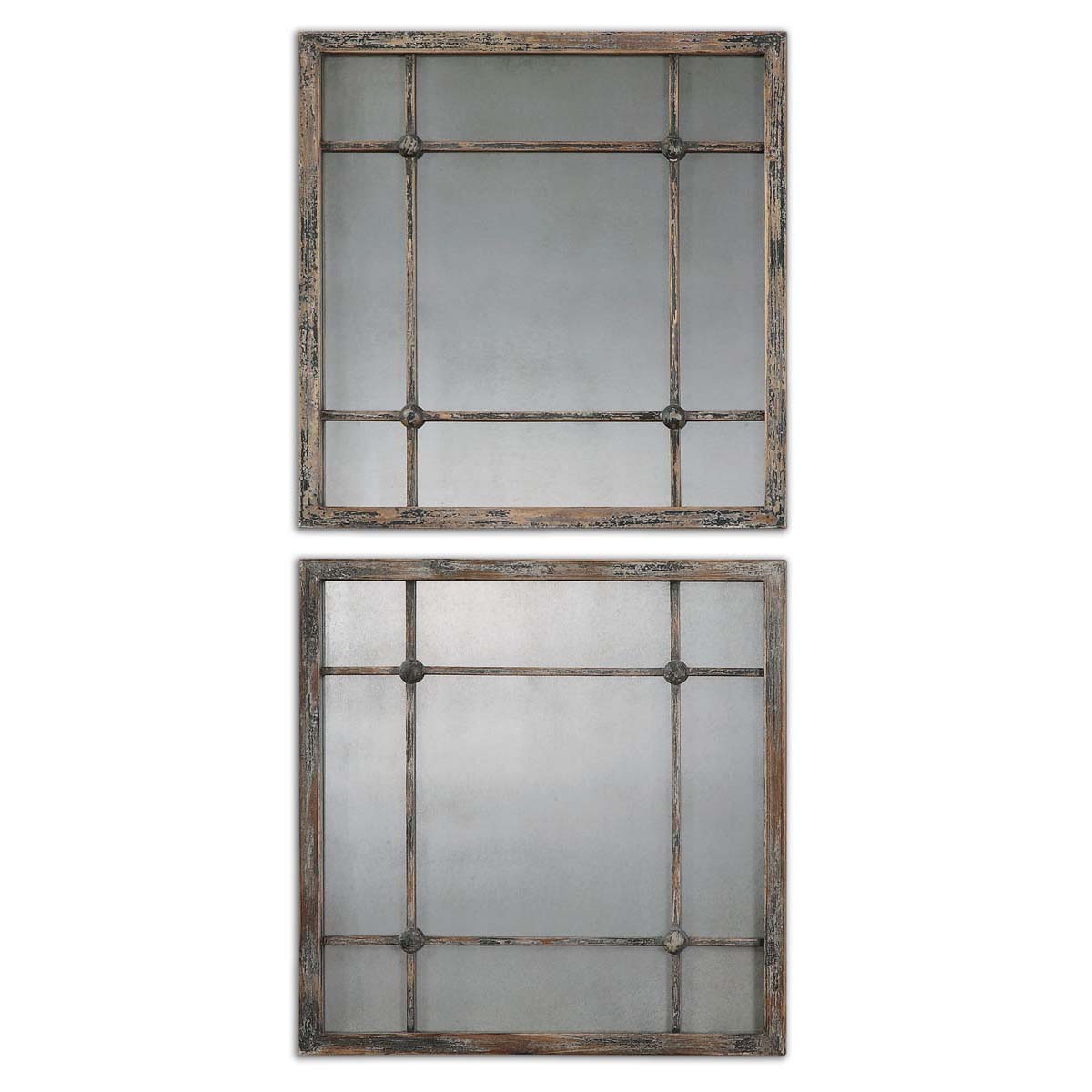 Uttermost Saragano Square Mirrors Set/2