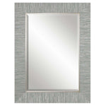 Uttermost Belaya Gray Wood Mirror