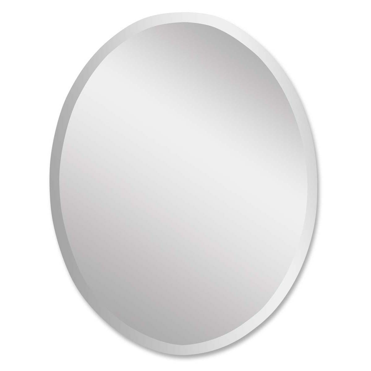 Uttermost Frameless Vanity Oval Mirror