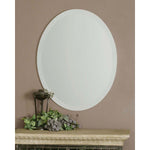 Uttermost Frameless Vanity Oval Mirror