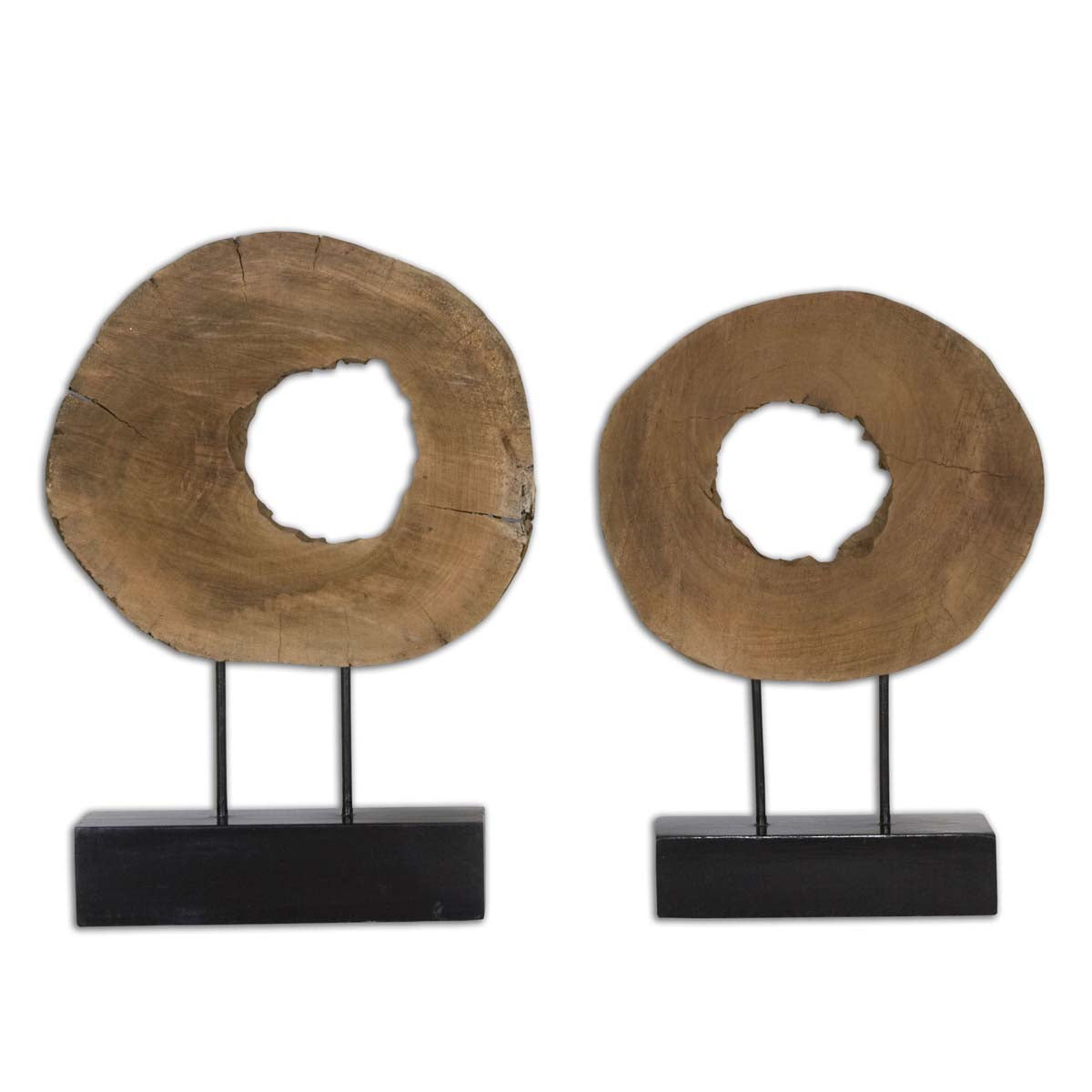 Uttermost Ashlea Wooden Sculptures S/2