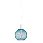 Hudson Valley Lighting Rousseau 6 1 Light Pendant Polished Chrome - Blue