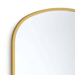 Regina Andrew Cloak Mirror (Natural Brass)