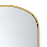 Regina Andrew Cloak Mirror (Natural Brass)