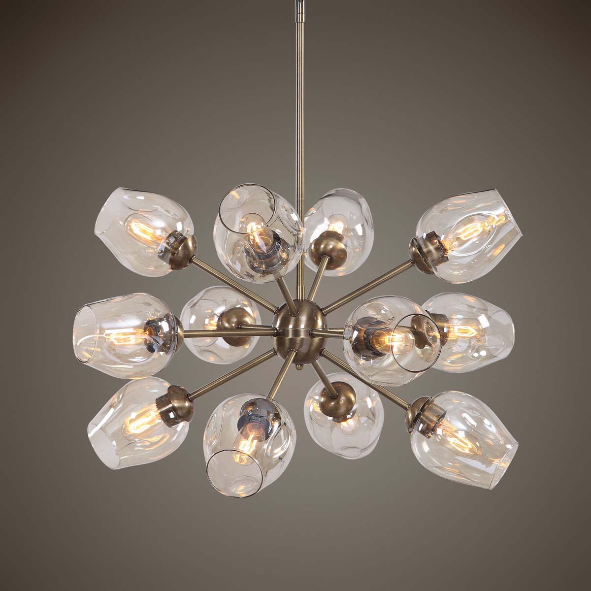 Uttermost Chet 12 Light Sputnik Chandelier