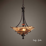 Uttermost Vitalia 3 Lt Oil Rubbed Bronze Pendant