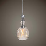 Uttermost GiGi 1 Light Glass Mini Pendant