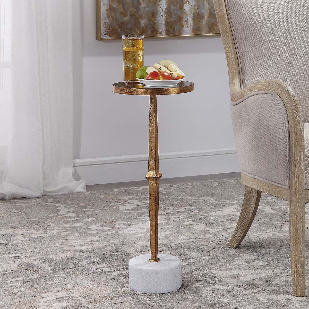 Uttermost Miriam Round Accent Table