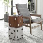 Uttermost Roll The Dice Accent Table