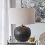 Uttermost Mikkel Charcoal Table Lamp