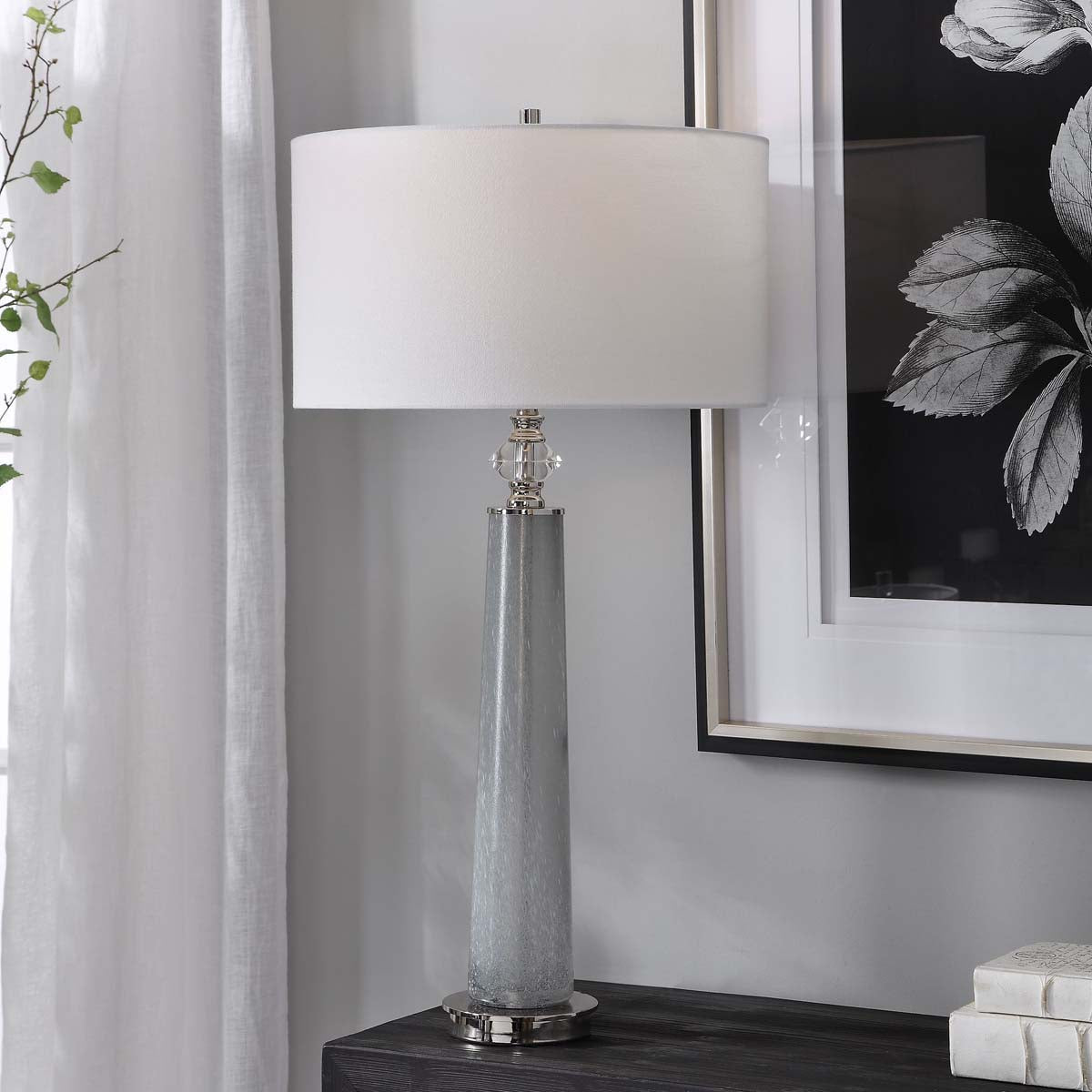 Uttermost Grayton Frosted Art Table Lamp