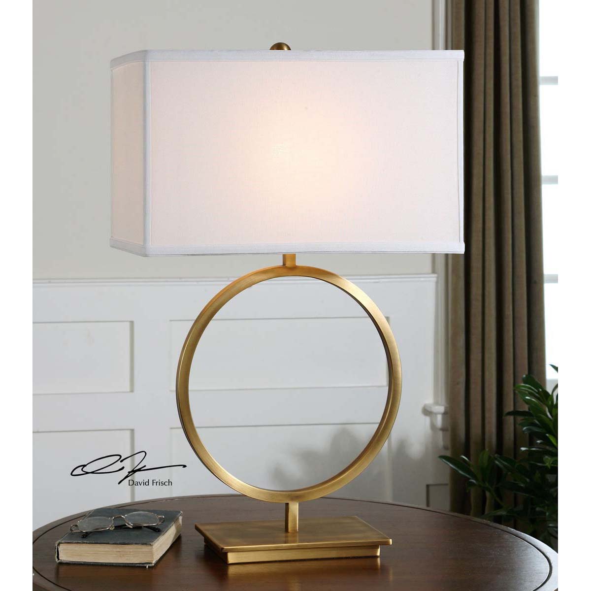 Uttermost Duara Circle Table Lamp