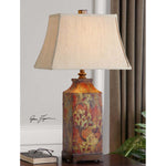 Uttermost Colorful Flowers Table Lamp