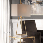 Uttermost Mackean Metallic Gold Lamp