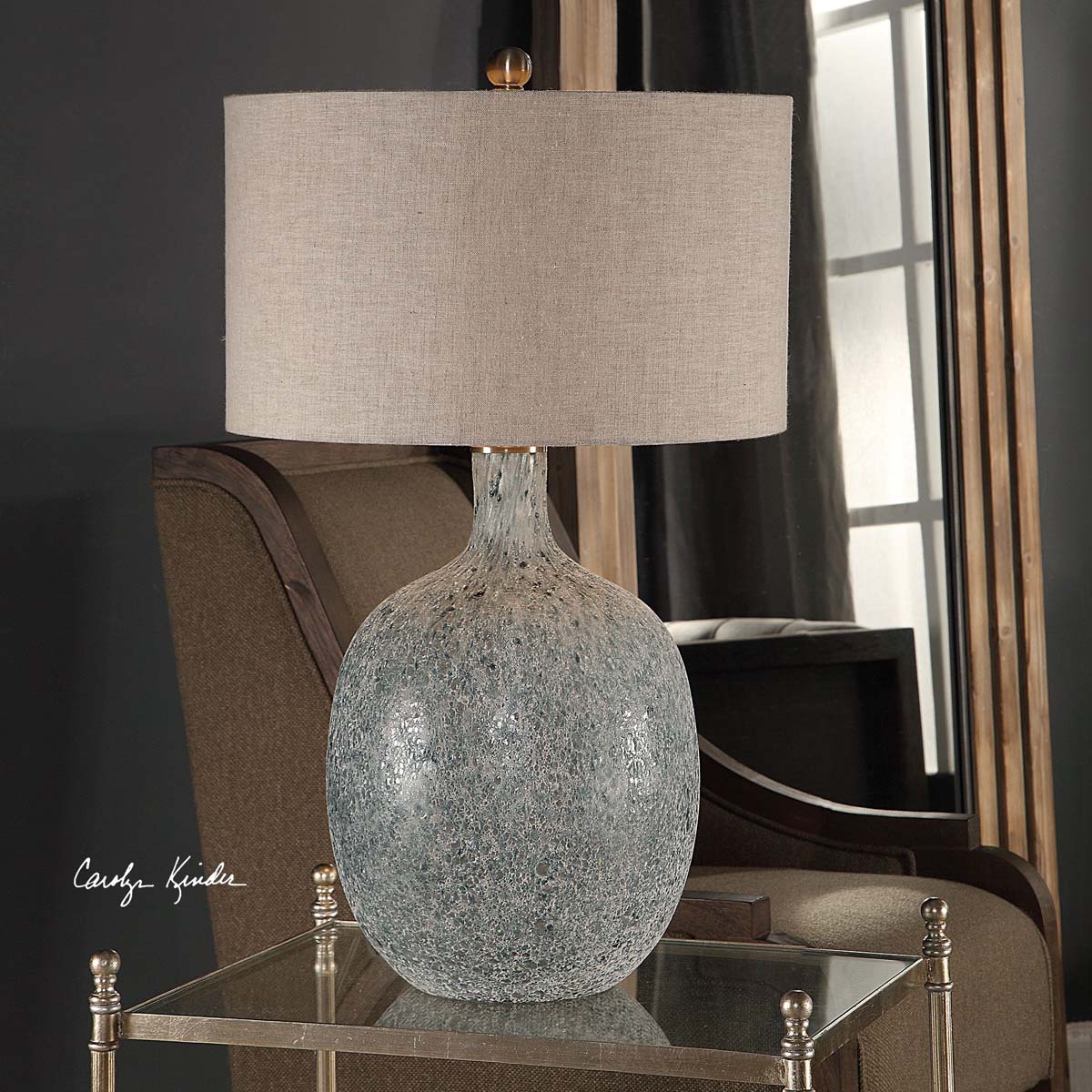 Uttermost Oceaonna Glass Table Lamp