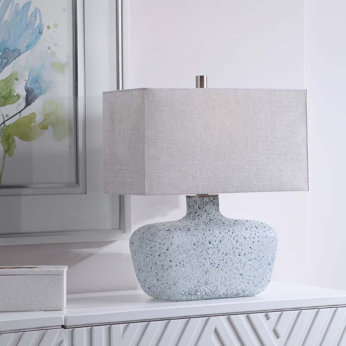 Uttermost Matisse Textured Glass Table Lamp