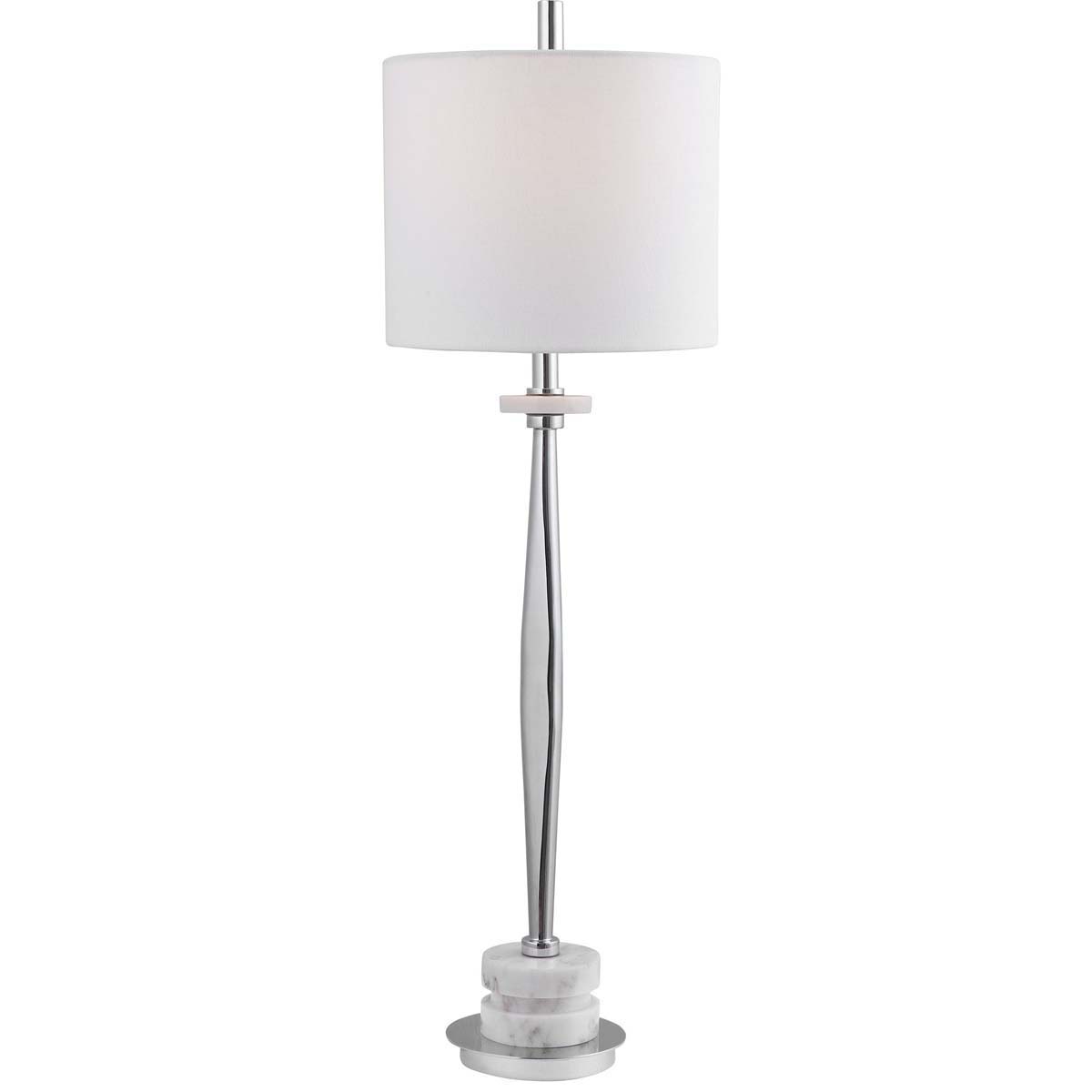 Uttermost Magnus Chrome Buffet Lamp